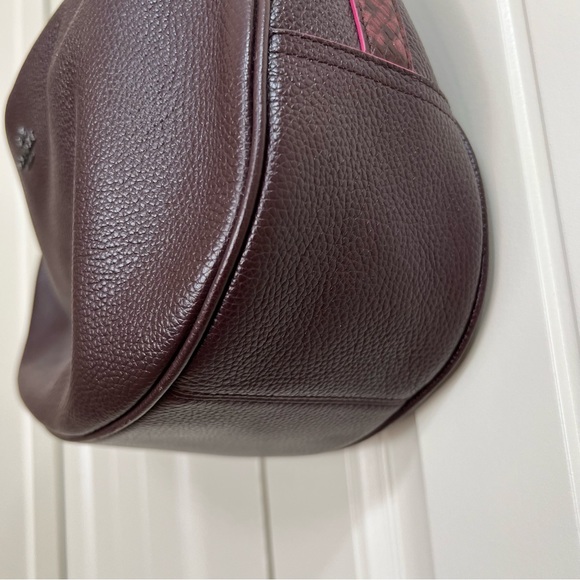 Coach Exotic Trim East West Harley Hobo in Oxblood - Picture 7 of 14